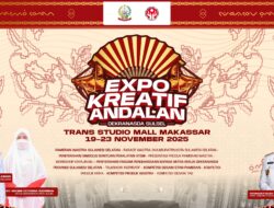 Expo Kreatif Andalan 2025: Wadah UMKM Sulsel Tunjukkan Karya dan Daya Saing