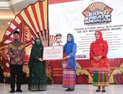 Expo Kreatif Andalan 2025 Resmi Dibuka, Sulsel Pamerkan Kekuatan Wastra dan Kriya
