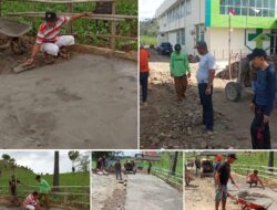 Inisiator Camat Turatea, Akses Jalan Bebantuan ke Puskesmas Bululoe Kini Dikerja