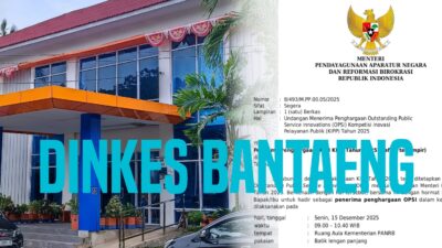 Terungkap! Dinkes Bantaeng Diundang Menteri PANRB untuk Terima Penghargaan OPSI KIPP 2025
