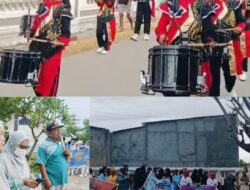 Pawai Drumband Gelaran Porseni Siswa SMPN 1 Tarowang Jeneponto