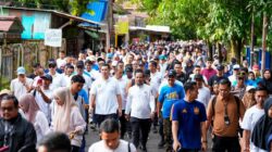 Gubernur Andi Sudirman Ajak Masyarakat Hidup Sehat lewat Jalan Sehat Anti Mager