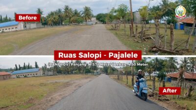 Jalan Rusak di Pinrang Sudah Ditangani Berkat Bankeu Pemprov Sulsel