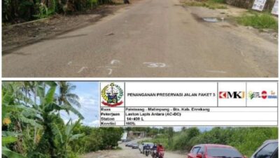 Preservasi Jalan Paket 3 Ruas Paleteang–Malimpung Enrekang Terus Berjalan, Gubernur Sulsel: Mohon Bersabar