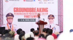 Perkuat Akses Makassar-Sinjai, Gubernur Sulsel Lakukan Ground Breaking di Bone