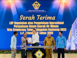 BPK Serahkan LHP ke DPRD Bantaeng, Fokus Perbaikan PDAM