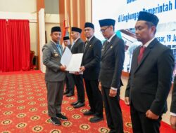 Terapkan Manajemen Talenta Perkuat Birokrasi, Gubernur Sulsel Lantik 7 Pejabat Eselon II