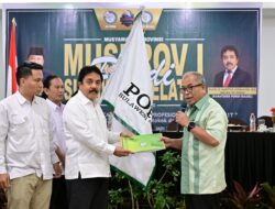 IAS Resmi Nahkodai PORDI Sulsel Periode 2026–2029