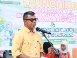 Bupati Andi Utta Launching Posyandu Era Baru