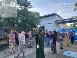 Pagi Aktif di Puskesmas Sinoa, Kapus Ummi Salmah: Sehat Harus Dijaga Bersama