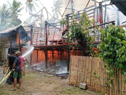 Dua Unit Rumah di Jeneponto Hangus Terbakar