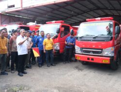 Lepas Penempatan Armada Damkar, Bupati Paris Yasir : Lebih Cepat dan Tepat