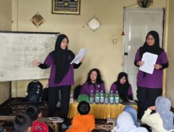 Komunitas Anak Pelangi Jadi Lokasi PKM SMP Metro School Makassar