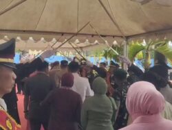 Tradisi Pedang Pora Warnai Pelepasan Pejabat Lama Kapolres Sinjai