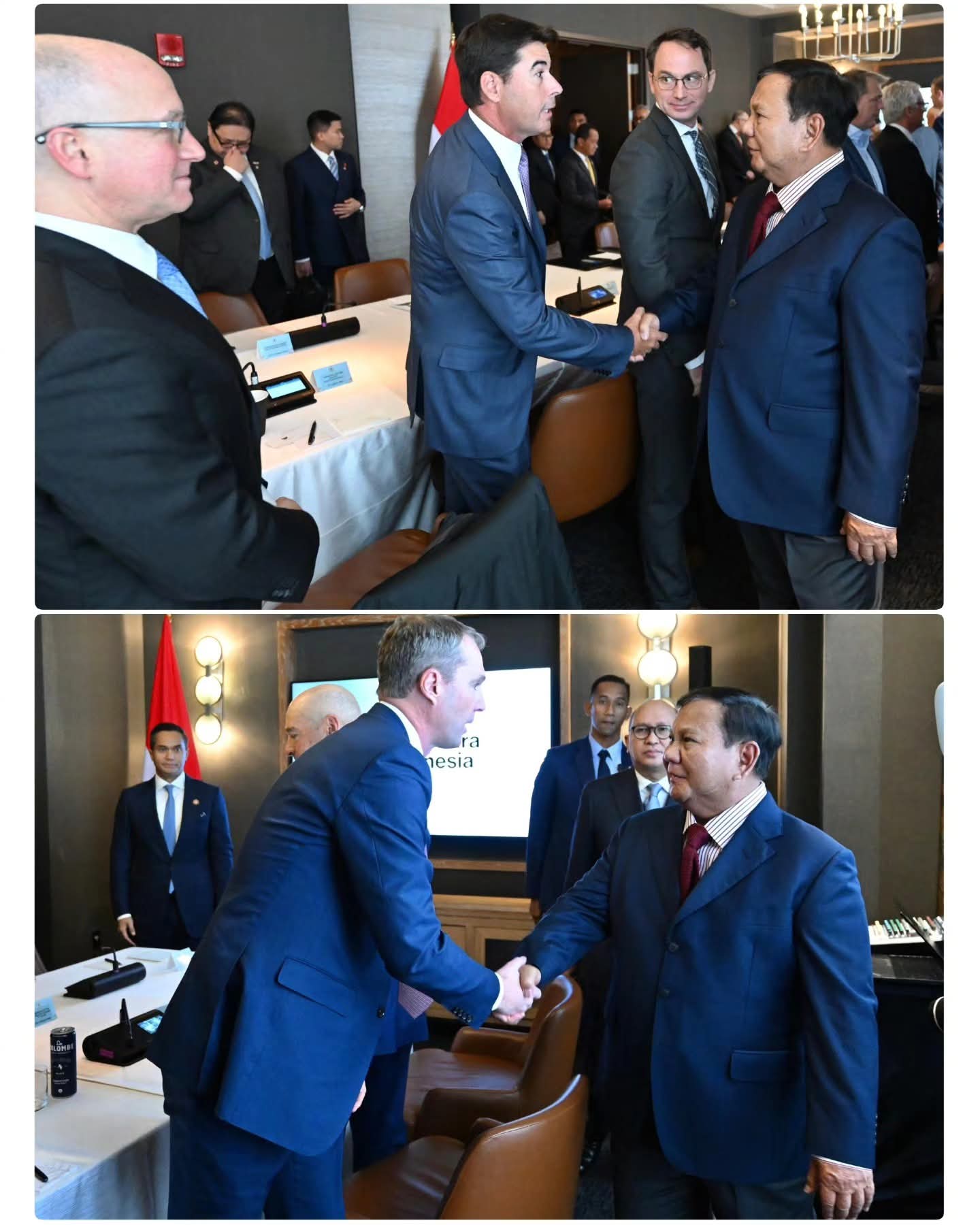 Presiden Prabowo Temui 12 Pengusaha Top AS di Washington DC, Buka Peluang Investasi Strategis untuk Indonesia