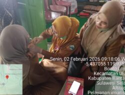 Puskesmas Loka Bangkitkan Perlindungan Anak Lewat Imunisasi di Posyandu Mawar Putih