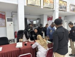 Cek Kebugaran di Kantor, Pegawai KPU Bantaeng Merasa Lebih Peduli Kesehatan