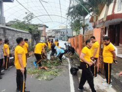 ​Respons Cepat Instruksi Presiden, Polda Sulsel Masifkan Gerakan Kebersihan di Mapolda