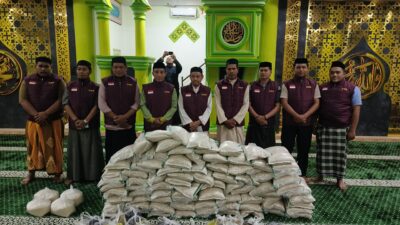 GSB Salurkan Bantuan Beras untuk Warga Lumpangang Bantaeng