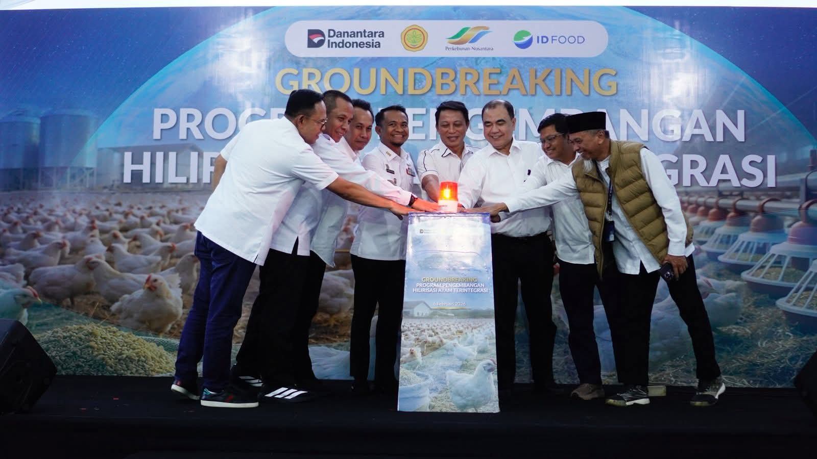 Bupati Bone Resmikan Groundbreaking Program Pengembangan Hilirisasi Ayam