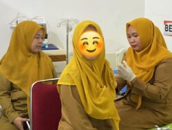 Ikhtiar Sehat Sebelum ke Tanah Suci, CJH Bantaeng Jalani Vaksin Polio