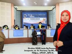 Abd. Rahman Ramlan Raih Gelar Promosi Doktor, Direktur RSUD Latopas Ucapkan Selamat dan Sukses