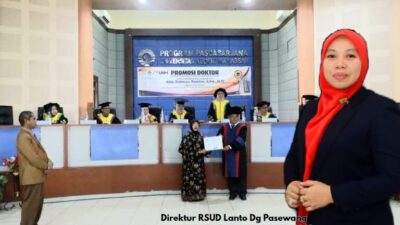Abd. Rahman Ramlan Raih Gelar Promosi Doktor, Direktur RSUD Latopas Ucapkan Selamat dan Sukses