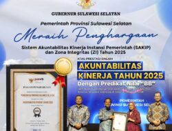 Pemprov Sulsel Borong Penghargaan SAKIP Nasional, Gubernur Sebut Kerja Tim