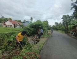 Pemdes Gattareng Bulukumba Gelar Jumat Bersih, Wujudkan Lingkungan Sehat