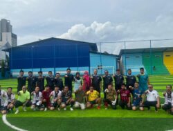 Silaturahmi Lewat Sepak Bola, Pemprov Sulsel-BKN Sulsel Berbagi Skor Imbang