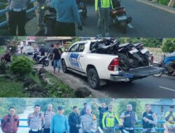 Kasat Lantas Bubarkan Aksi BALI di Jeneponto, Amankan 15 Unit Motor Knalpot Bronk