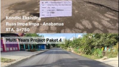 Gubernur Sulsel: Progres MYP Paket 4 Ruas Impa-impa-Anabanua Wajo Capai 95 Persen