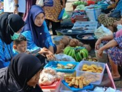 Edukasi Campak dan Imunisasi, Puskesmas Kassi-Kassi Sasar Pengunjung Pasar 