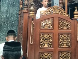 Murid MI Arrahman Pajekko Sampaikan Ceramah Ramadan di Masjid Nurul Huda Bakke