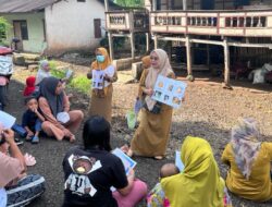 Edukasi Campak di Posyandu Merpati, Puskesmas Pa’bentengang Sasar Warga
