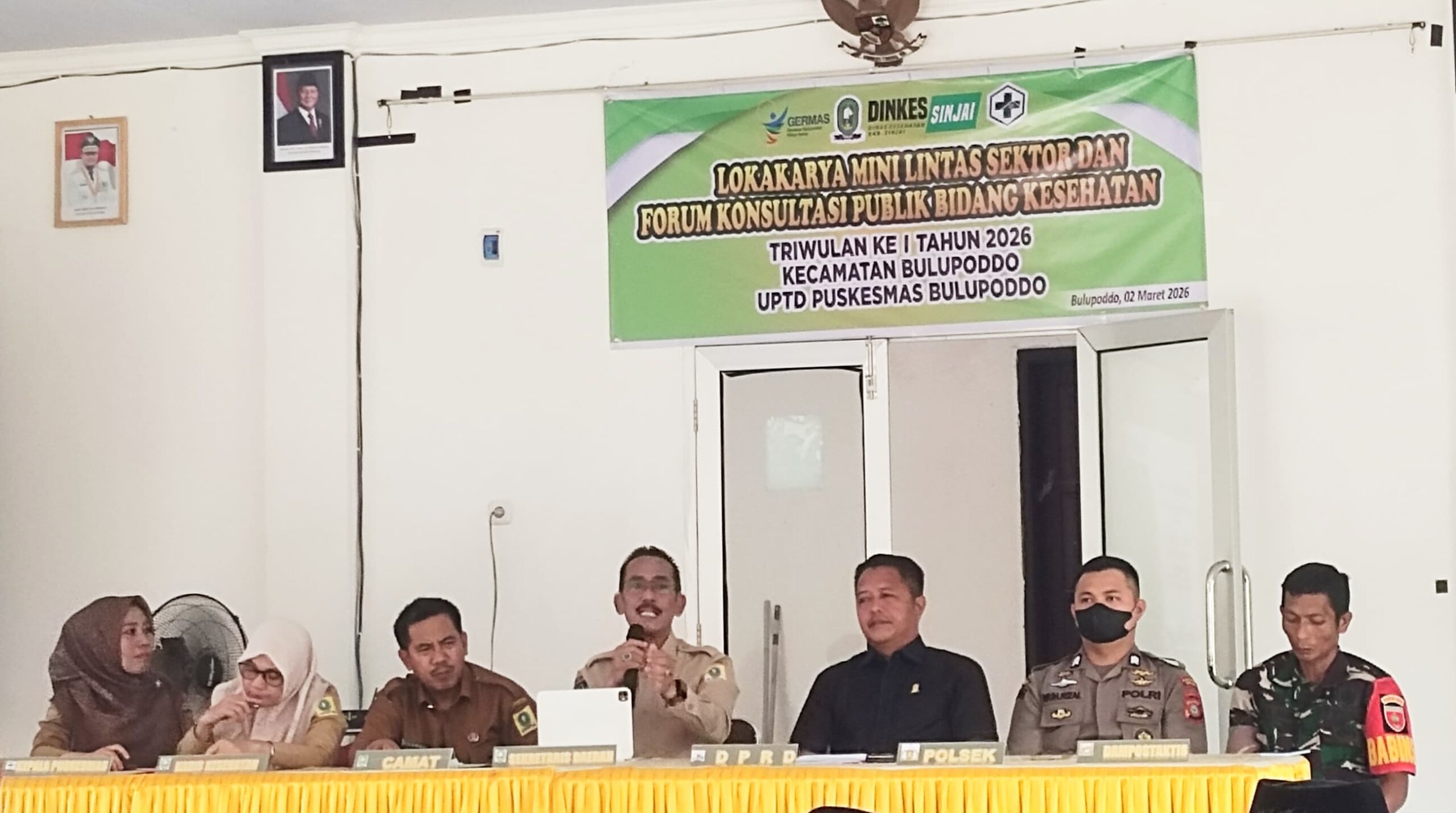 Sinergi Lintas Sektor, Kunci Peningkatan Kesehatan Masyarakat Bulupoddo