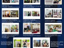 Bangkit Lawan Campak, Tim Puskesmas Turun Serentak Edukasi Jamaah Tarawih