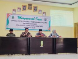 Musdes Bulu Tellue, Wujud Transparansi dan Akuntabilitas Pemerintah Desa