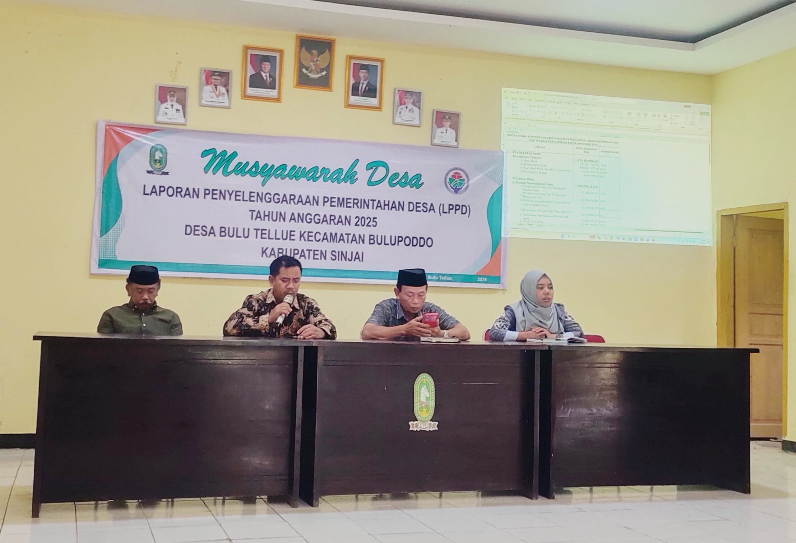 Musdes Bulu Tellue, Wujud Transparansi dan Akuntabilitas Pemerintah Desa