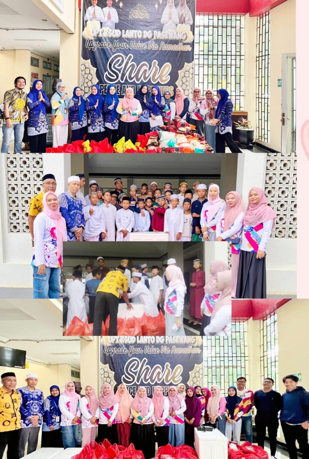 RSUD Lanto Dg Pasewang Tebarkan Kebahagiaan Dibulan Ramadhan Berbagi