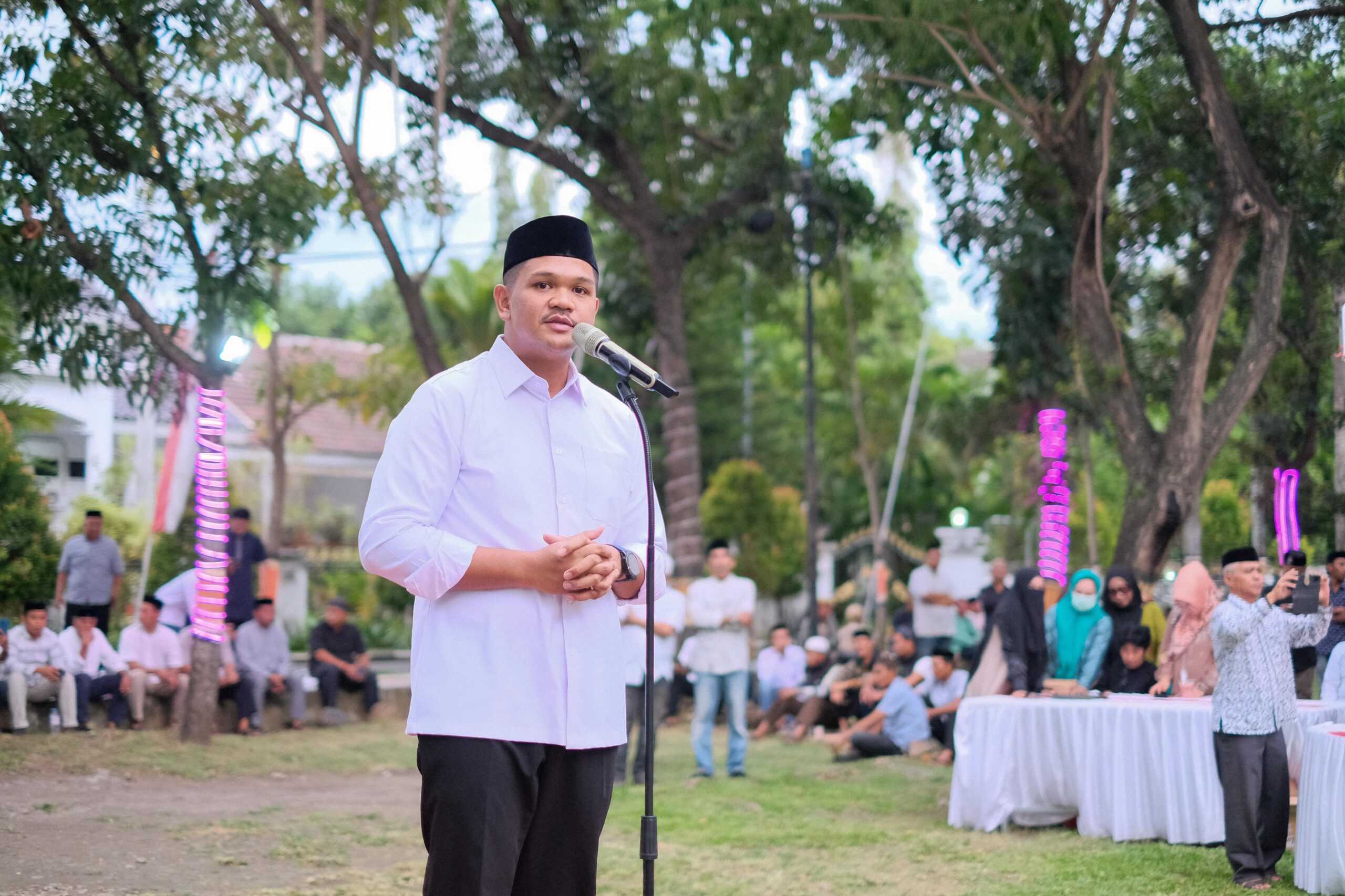 Bupati Uji Nurdin Buka Puasa Bersama Tokoh Masyatakat
