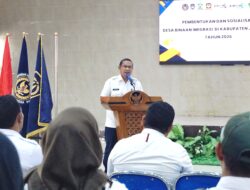 Hadiri Pembentukan Desa Binaan Imigrasi Jeneponto, Pj Sekda Tekangkan Ini