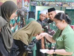 Kodim Jeneponto Salurkan Bantuan ke Santri Tahfiz, Dandim Serahkan Langsung