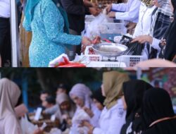 Wakil Bupati Takalar Hadiri Gerakan Pangan Murah Jelang Idul Fitri