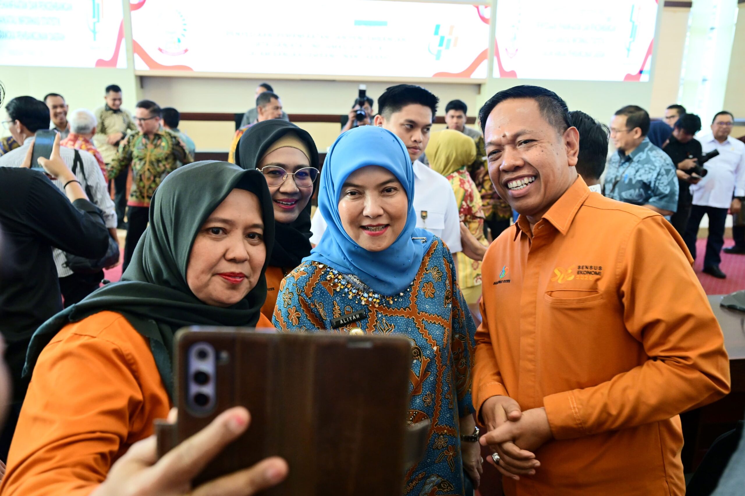 Wawali Makassar Hadiri Penandatanganan MoU DTSEN