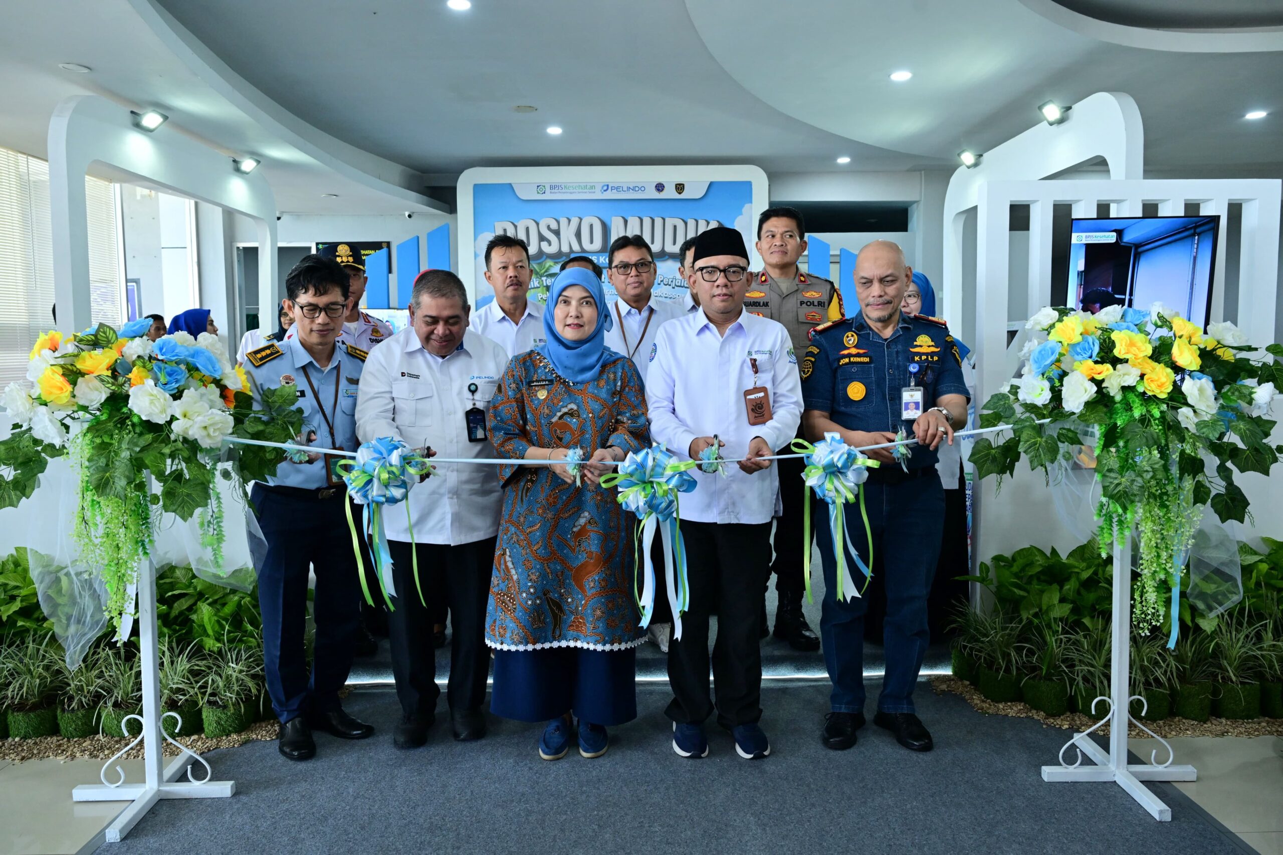 Dukung Mudik Aman dan Sehat, Wawali Makassar Buka Posko Mudik BPJS Kesehatan