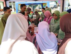 Bazar Murah Ramadhan, TNI Kodim 1425/ Jeneponto Diserbu Warga