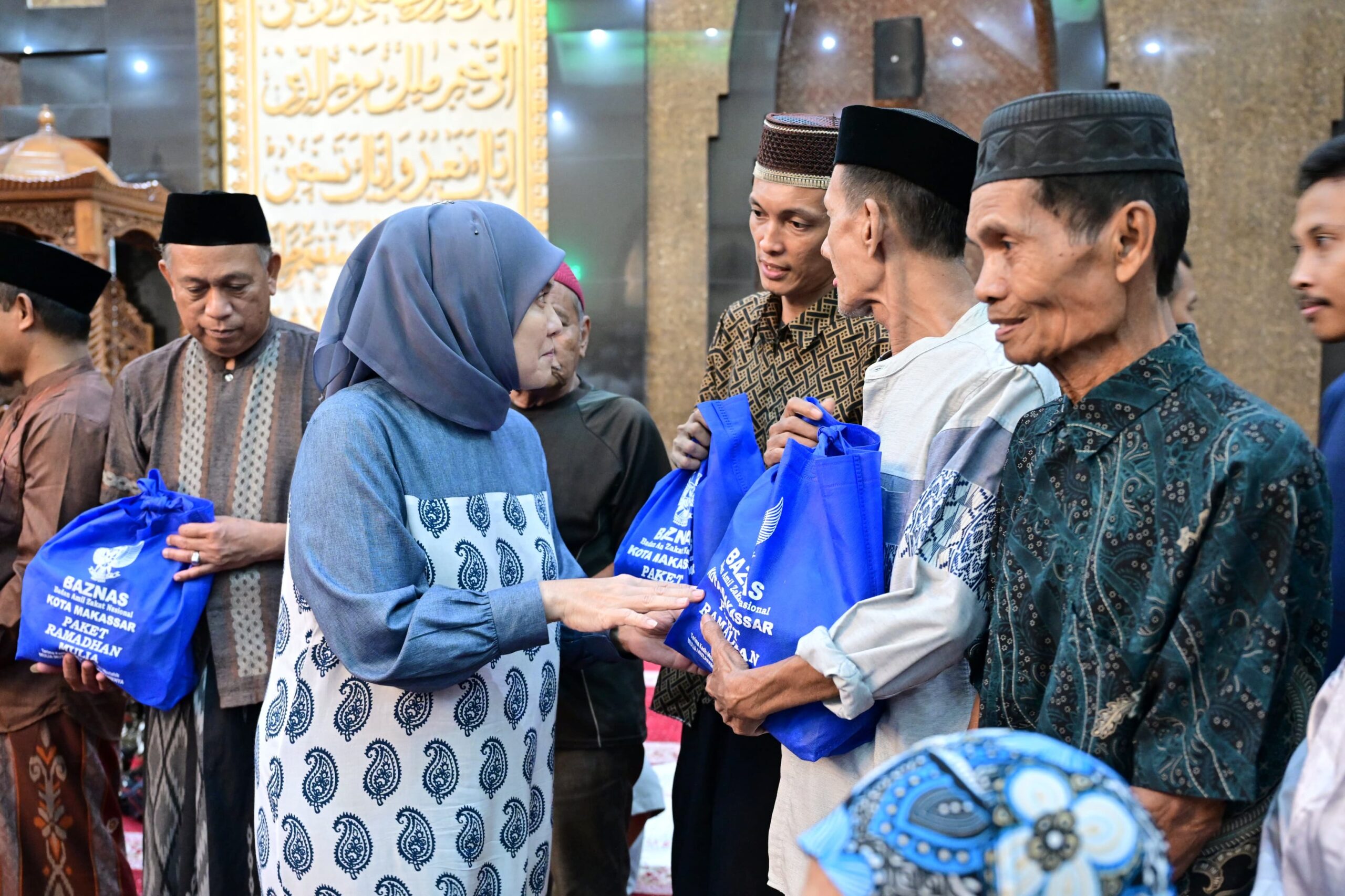 Wawali Makassar Aliyah Mustika Ilham Konsisten Hadiri Safari Ramadan