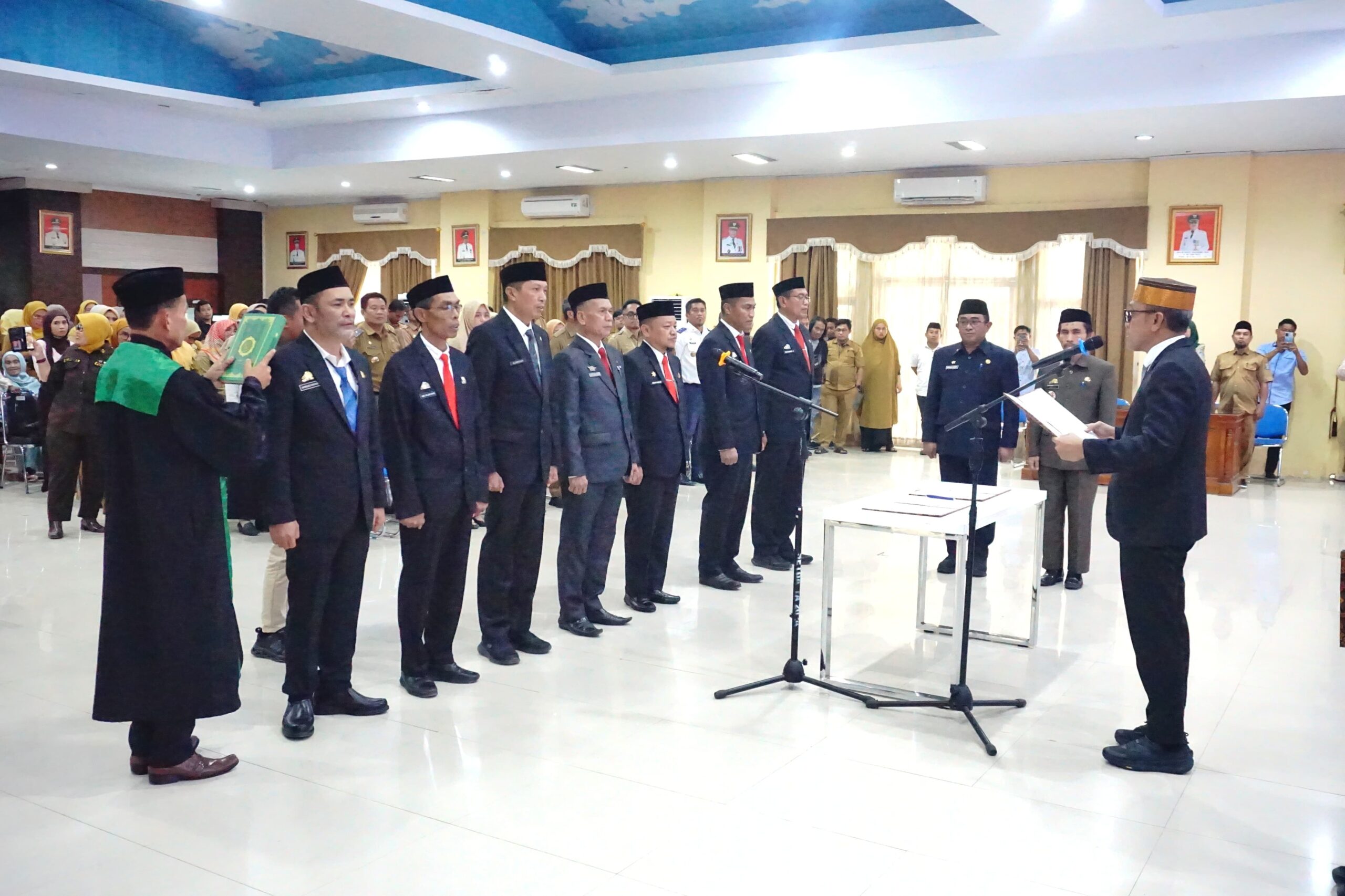 Tujuh Pejabat Tinggi Pratama Pemkab Jeneponto Resmi Dilantik