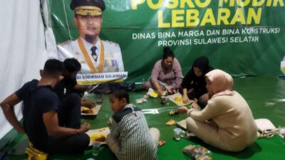 Mudik Lebaran, Pemprov Sulsel Dirikan Posko Layanan di Jalur Preservasi Jalan MYP